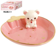 小白熊の草莓日 - 草莓型陶瓷首飾碟