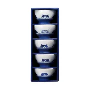 日本製SHICHITA猫 飯碗5個入（套裝）