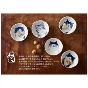 日本製日本製SHICHITA猫  木盒小碟套裝 （5隻碟）